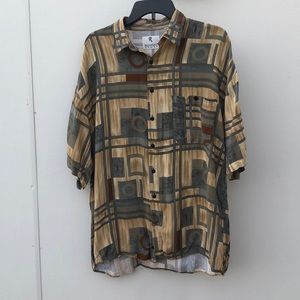 Vintage Ringo Sport Short Sleeve Button Up